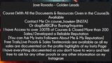 Jose Rosado - Golden Leads Course Download