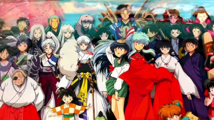 "InuYasha, I was too stupid. Even though it was only for a moment, I wanted to stay with you for the