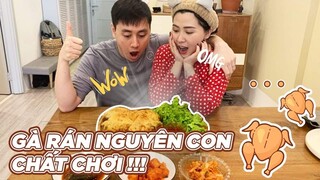 Đồ gia dụng thông minh mới của nhà mình, Gà Rán Hàn Quốc siêu ngon Vlog 181