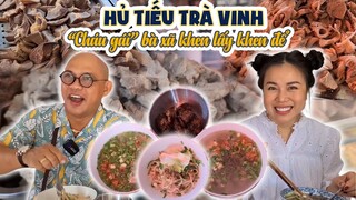 Color Man dẫn "cháu gái" bà xã phá đảo quán HỦ TIẾU ăn là mê tại Trà Vinh | Color Man Food