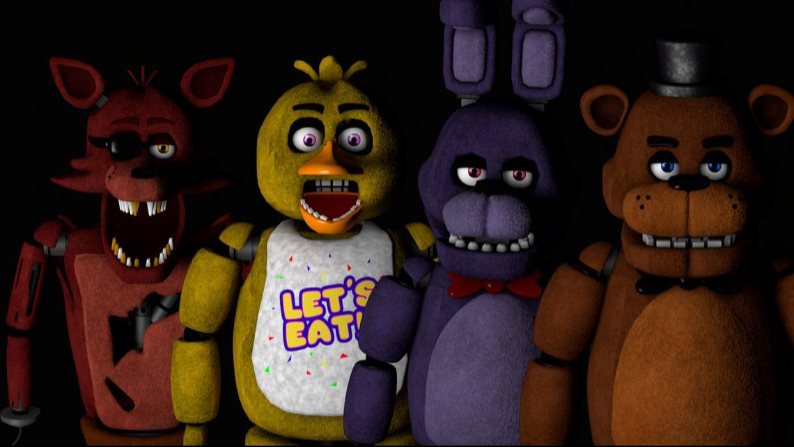 FNaF 1 Animatronics! - Roblox