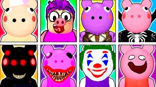 UNLOCKING *SECRET NEW* ROBLOX FIND THE PIGGY MORPHS!? (ALL NEW PIGGY MORPHS UNLOCKED!)