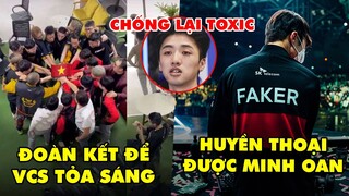 TIN GIẢI 533: GAM x SGB ĐOÀN KẾT VÌ MÀU CỜ SẮC ÁO VCS | ICON GIÚP FAKER RỬA SẠCH "OAN TÌNH" VỚI LPL