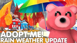 🌧️*NEW LEAKED* RAIN WEATHER UPDATE!😱 NEW FOGGY MAP CONFIRMED! (NEW HUGE UPDATE!) ADOPT ME ROBLOX