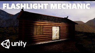 HOW TO MAKE A SIMPLE FLASHLIGHT MECHANIC WITH C# IN UNITY TUTORIAL