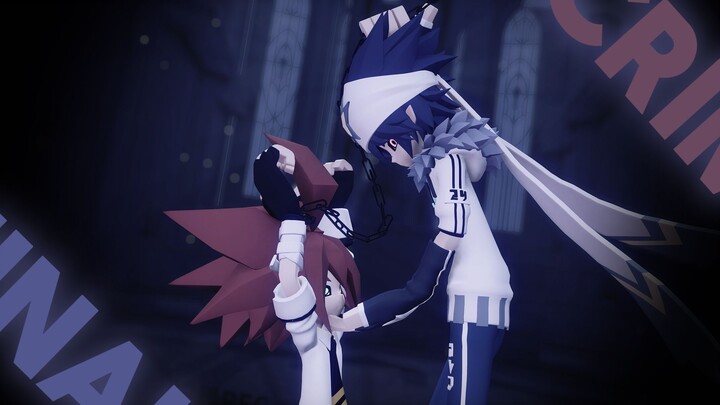 【雷安日24h/MMD】☠带着名为你的项圈的我♥（criminal）