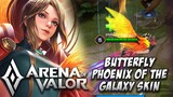 BUTTERFLY: PHOENIX OF THE GALAXY SKIN GAMEPLAY | SSS SKIN | 𝐍𝐄𝐖 𝐒𝐊𝐈𝐍 | Arena of Valor