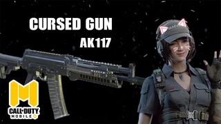 Cursed Gun in CODM #AK117 Version