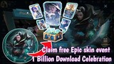 How to get energy to win free epic skin in mobile legends new event 100 heroes,1 Billion Dreams