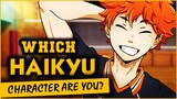 Which HAIKYU Character Are You?
