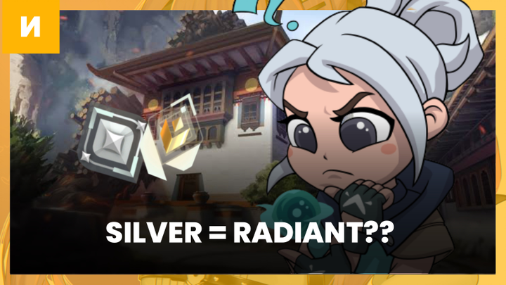 Silver itu radiant? fr???? | valorant indonesia