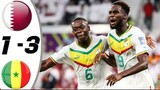Qatar vs Senegal 1-3 Highlights  All Goals  2022