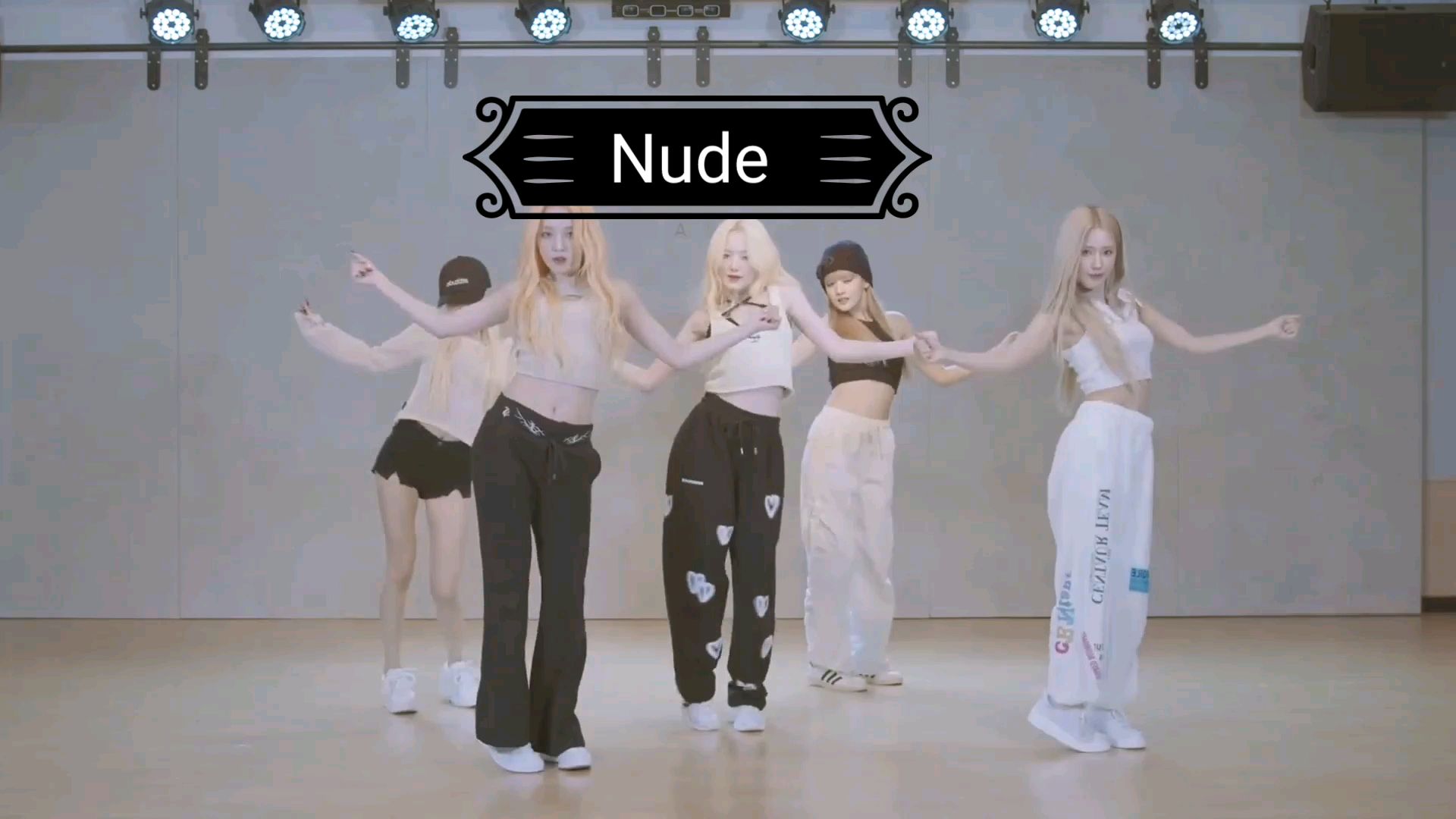 NUDE DANCE PRACTICE MIRROR CHORUS - BiliBili