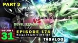 Black Clover Episode 174 Tagalog Part 3 | ZENON Vs Yuno | Saint Stage Yuno