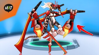 Mencoba Kekuatan Robot Asura Goddess di Mecha Colosseum!