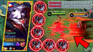 Alucard 6X BLOODLUST AXE BUILD! |From 1 HP to FULL HP Real Quick in 1 SKILL!!! (ENEMY REPORT ME!)