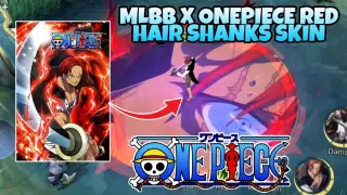 MLBB X ONEPIECE RED HAIR SHANKS SKIN