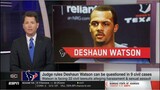 ESPN REPORT: Deshaun Watson can be deposed in some civil cases filed against him, judge rules