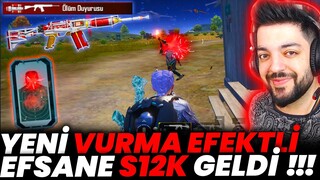 YENİ EFSANE VURMA EFEKTLİ YÜKSELTİLEBİLİR S12K GELDİ !! FULLEDİK  EFSANE MAÇ PUBG - Mobile