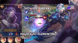 AOV TOP1FLO INDONESIA & ASIA{HIGHLIGHT FLORENTINO}1V5 QUAD KILL EPIC OUTPLAYS投票发咯服投票i脑洞呢死啊投票i脑洞发咯人体弄