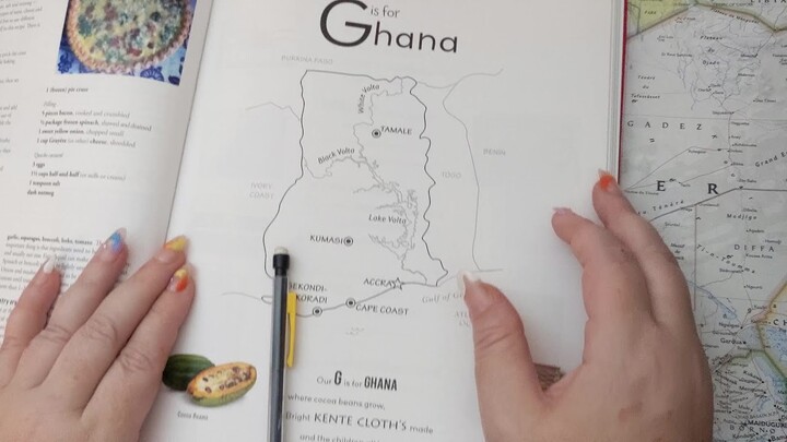 ASMR ~ G is for... GHANA! ~ Whispered Educational Facts ~ African History ~ Clicky Whisper
