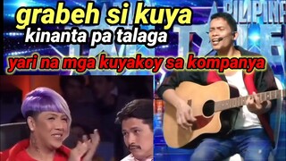 PILIPINAS GOT TALENT AUDITION- daming tatamaan nito sa kanta niya