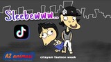 Jeje slebew tiktok citayam fashion week.!! ~ kartun lucu
