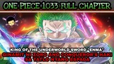One piece 1033 full chapter | King of the underworld sword "Enma"