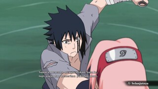 Sasuke Menusuk Sakura SI BEBAN!