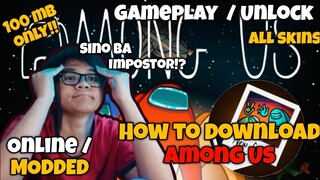 (Latest Version) Download AMONG US with Mod | Unlock all Android Gameplay