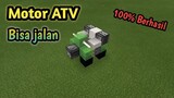 Cara Membuat Motor ATV Di Minecraft