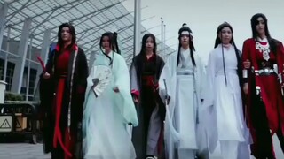 [ผู้เฒ่าแห่งวิถีปีศาจ สวรรค์ประทานพรScumbag] ในที่สุด Bingqiu Wangxian Hua Lian สามคู่จากตระกูล Mo ก