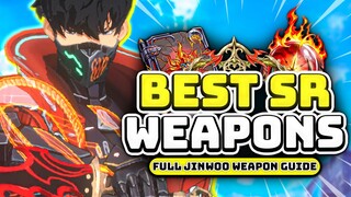 5 INSANE SR WEAPONS FOR JINWOO! GET THEM NOW! - Solo Leveling: Arise