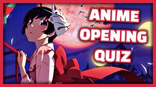 Anime Opening Quiz - 40 Openings [EASY]