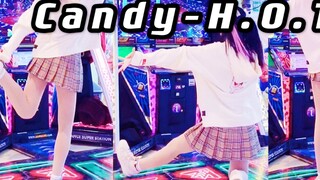 【Candy】Highly cute dance cover on the dance machine | Tribute to the originator of Korean Wave HOT |