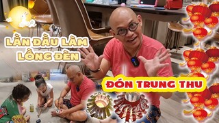 Color Man lần đầu làm LỒNG ĐÈN cho 2 con gái cưng chơi mùa TRUNG THU khó quên !!! | Color Man Food