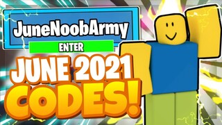 *JUNE 2021* ALL NEW SECRET OP CODES! Roblox Noob army tycoon codes