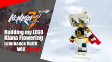 LEGO Honkai Impact 3rd Kiana Flowering Luminance Outfit Chibi MOC Tutorial | Somchai Ud