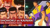 SHOHOKU vs KAINAN - Slam Dunk NBA 2K23 Simulation