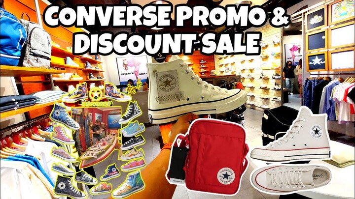 CONVERSE PROMO AND DISCOUNTS CHUCK TAYLOR NAKA SALE HAT, BAGS, SOCKS & APPARELS SALE DIN