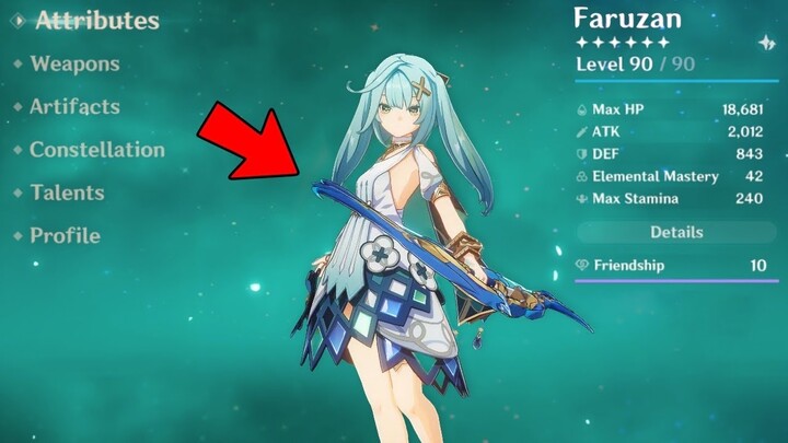 Why FARUZAN In 3.3 Will Be A Must Pull Character - Genshin Impact