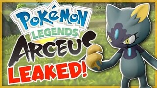 THE WHOLE GAME GOT LEAKED!?! Pokemon Legends Arceus!