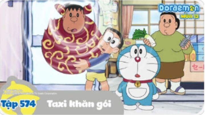 Doraemon S12 - Tập 2 Taxi Khăn Gối