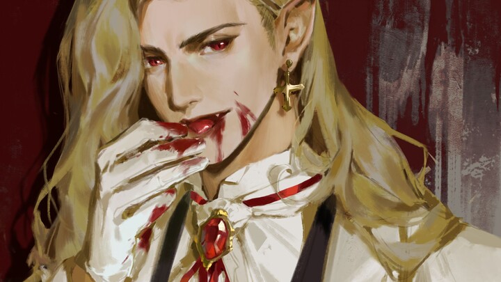 [PS process] Touch a vampire earl in six hours, Merry Christmas!