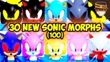 [BIG UPDATE] How to get ALL 30 NEW SONIC MORPHS in Find the Sonic Morphs (100) | Roblox
