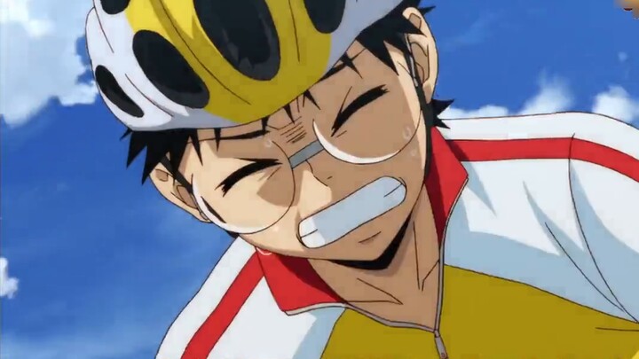 Yowamushi Pedal 08: The lady bike is instantly defeated by the road bike. It seems that even a cycli