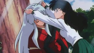 Kagome and InuYasha met for the first time, and did what I wanted to do most hahahaha