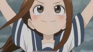 A Takagi-san who can cast explosion magic