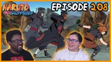 TOBI VS TORUNE AND FŪ! | Naruto Shippuden Episode 208 Reaction