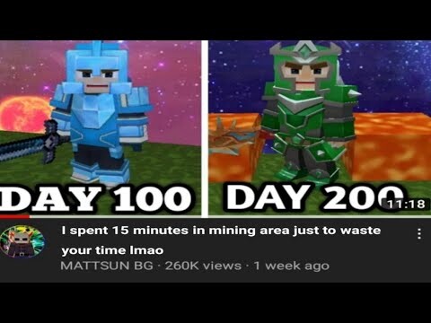 Reacting To "I Spent 100 Days In Skyblock"